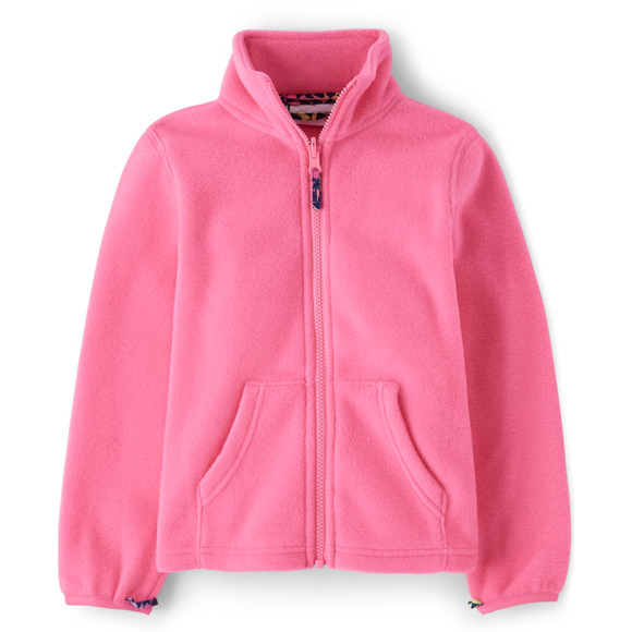 The Childrens Place Girls Rainbow Floral Geometric 3 in 1 Jacket Size Large NWT - Picture 10 of 11